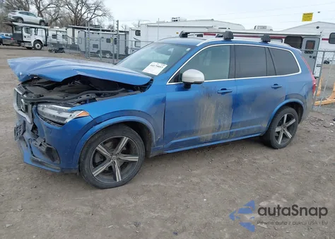 2017 Volvo Xc90 T6 R-Design из США, поврежденный, VIN YV4A22PMXH1130180